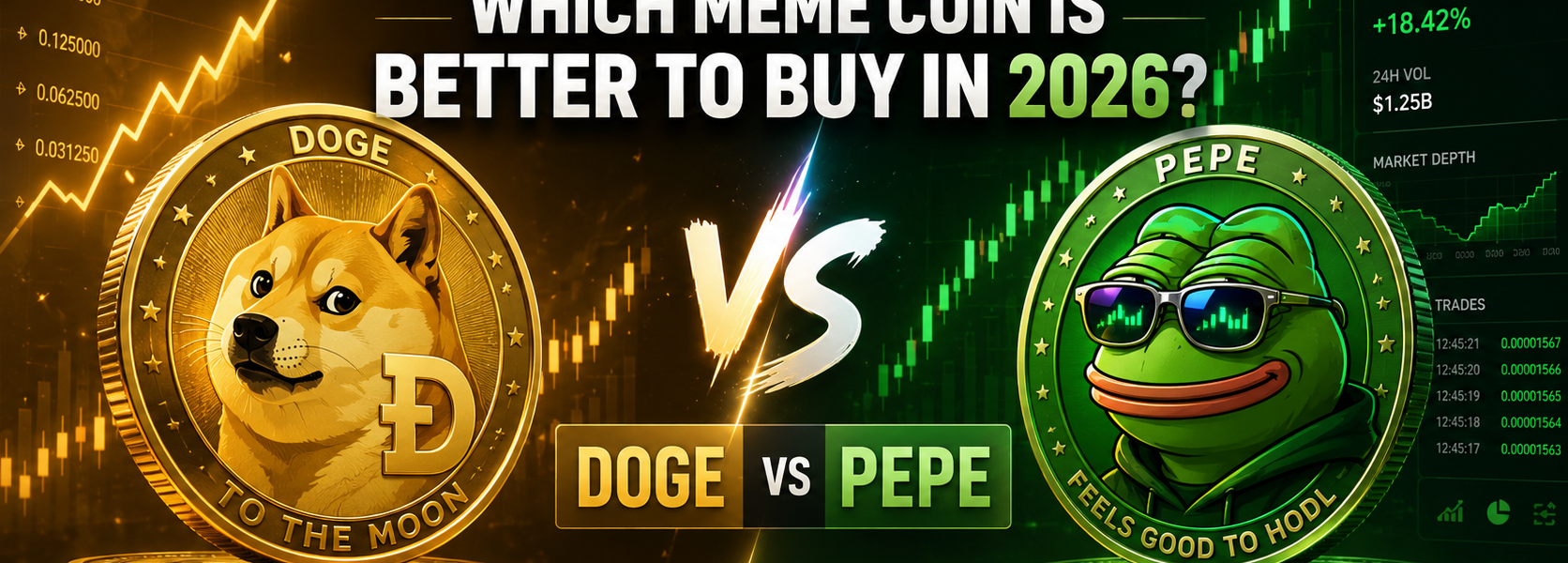 Dogecoin vs Pepe Which Meme Coin Is Better to Buy in 2026